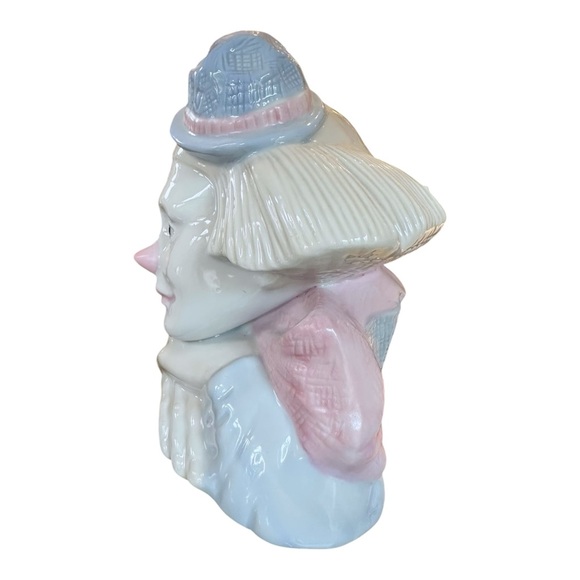 Vtg. Meico Paul Sebastian Porcelain Clown Pierrot Sad “Feelings” Figurine Bust - Picture 7 of 10
